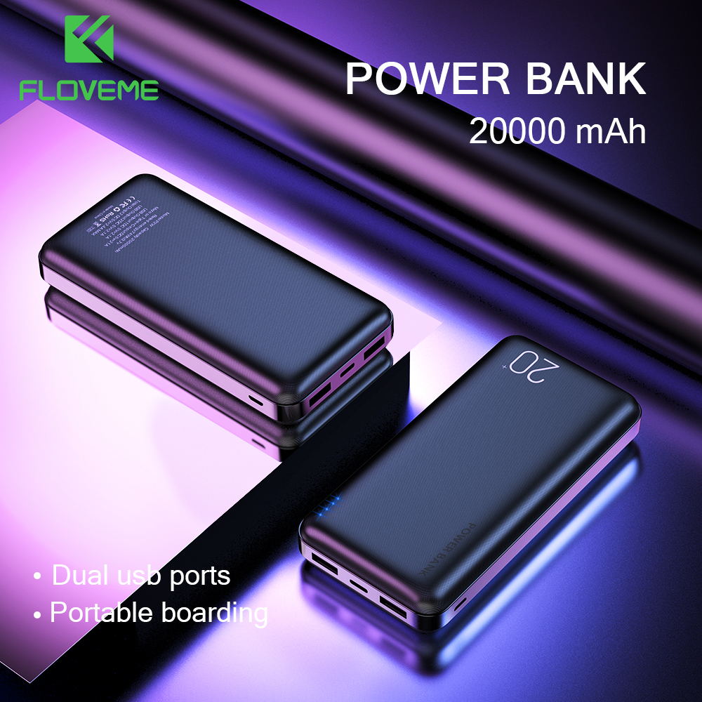Power Bank 20000mAh Portable
